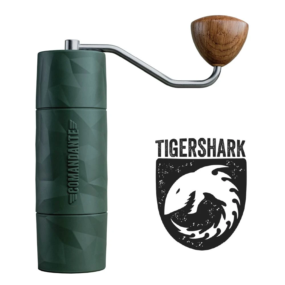 Comandante X25 德國製精品手搖磨豆機｜Forest TIGERSHARK 虎鯊刀盤
