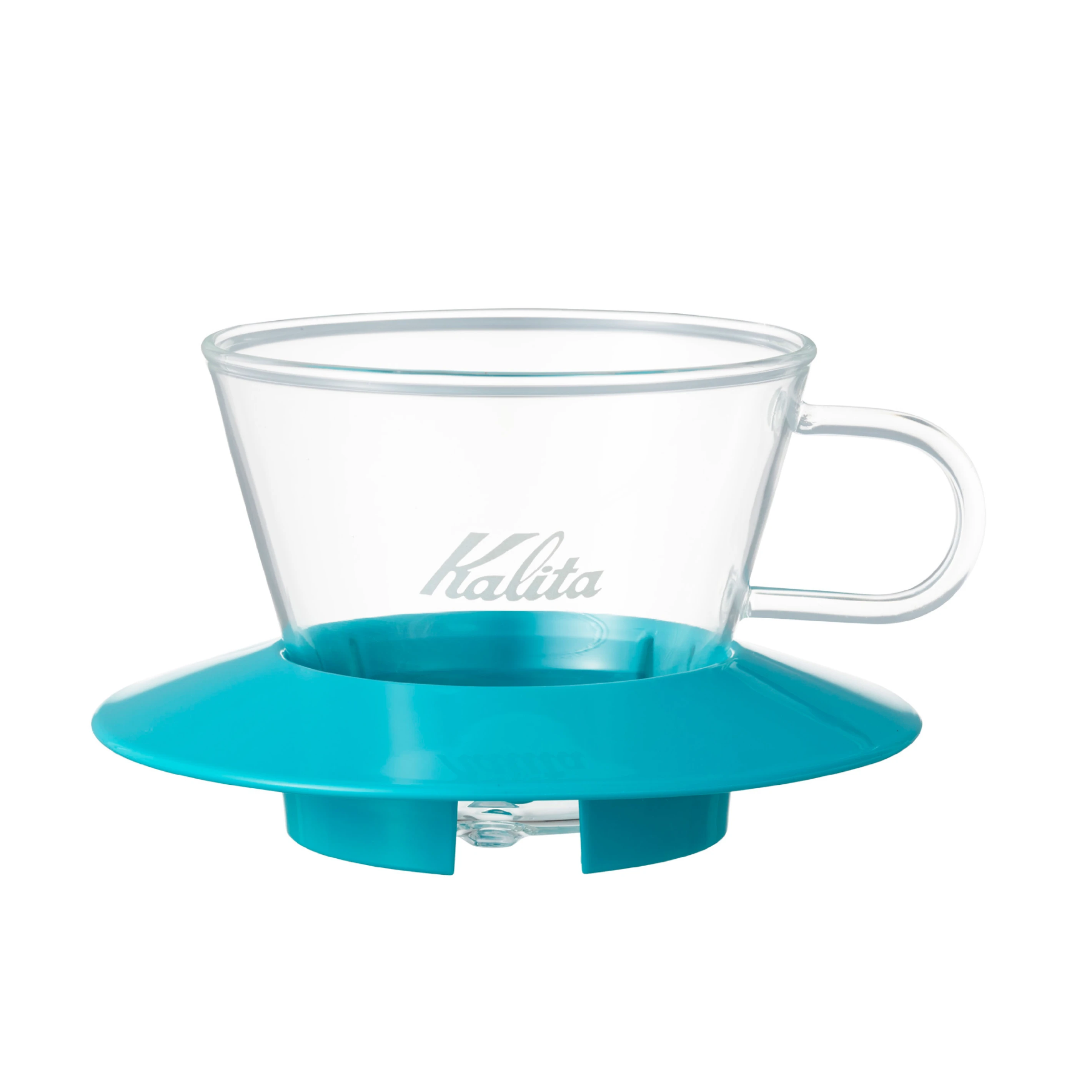 Kalita 155 耐熱玻璃蛋糕濾杯｜薄荷綠