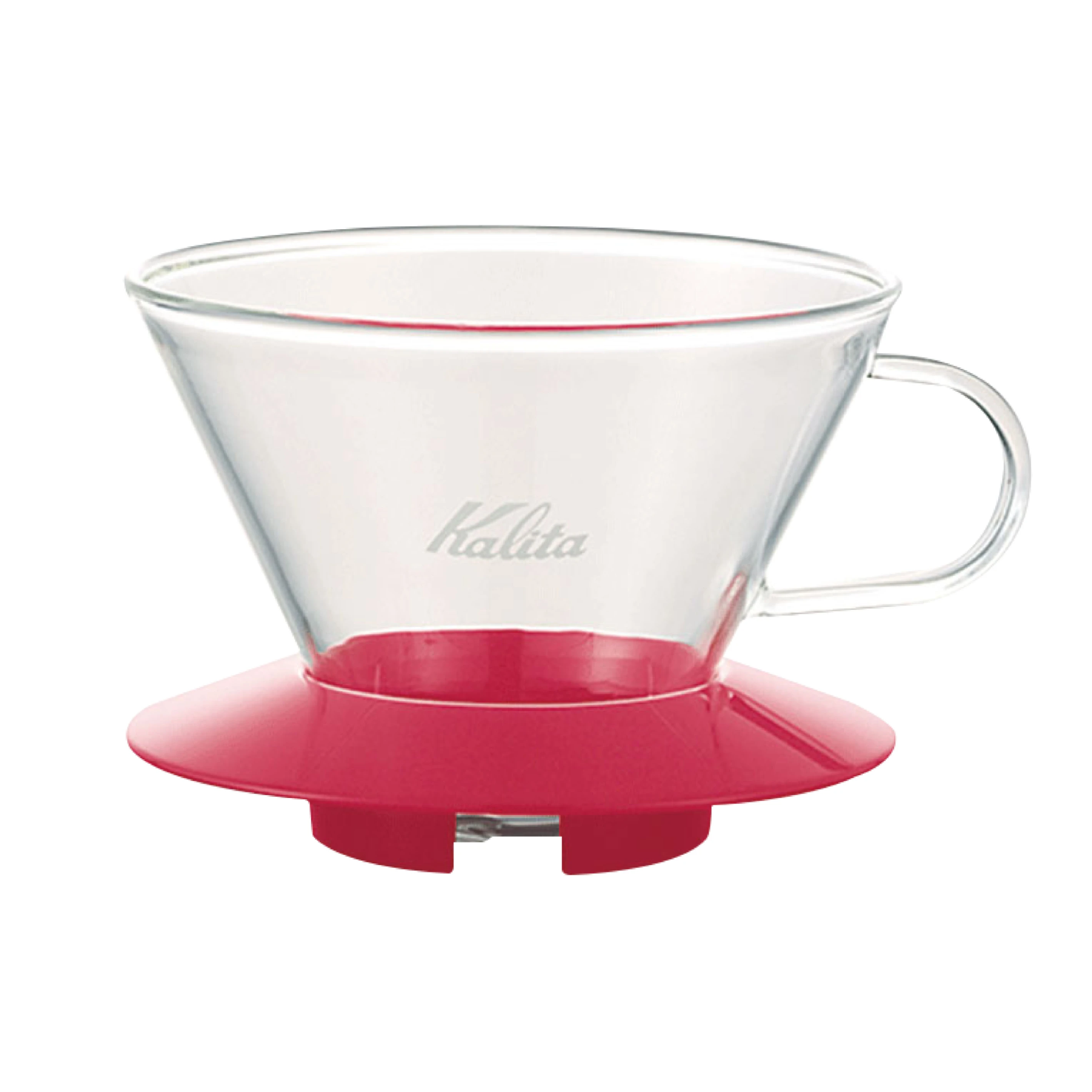 Kalita 185 耐熱玻璃蛋糕濾杯｜櫻花粉