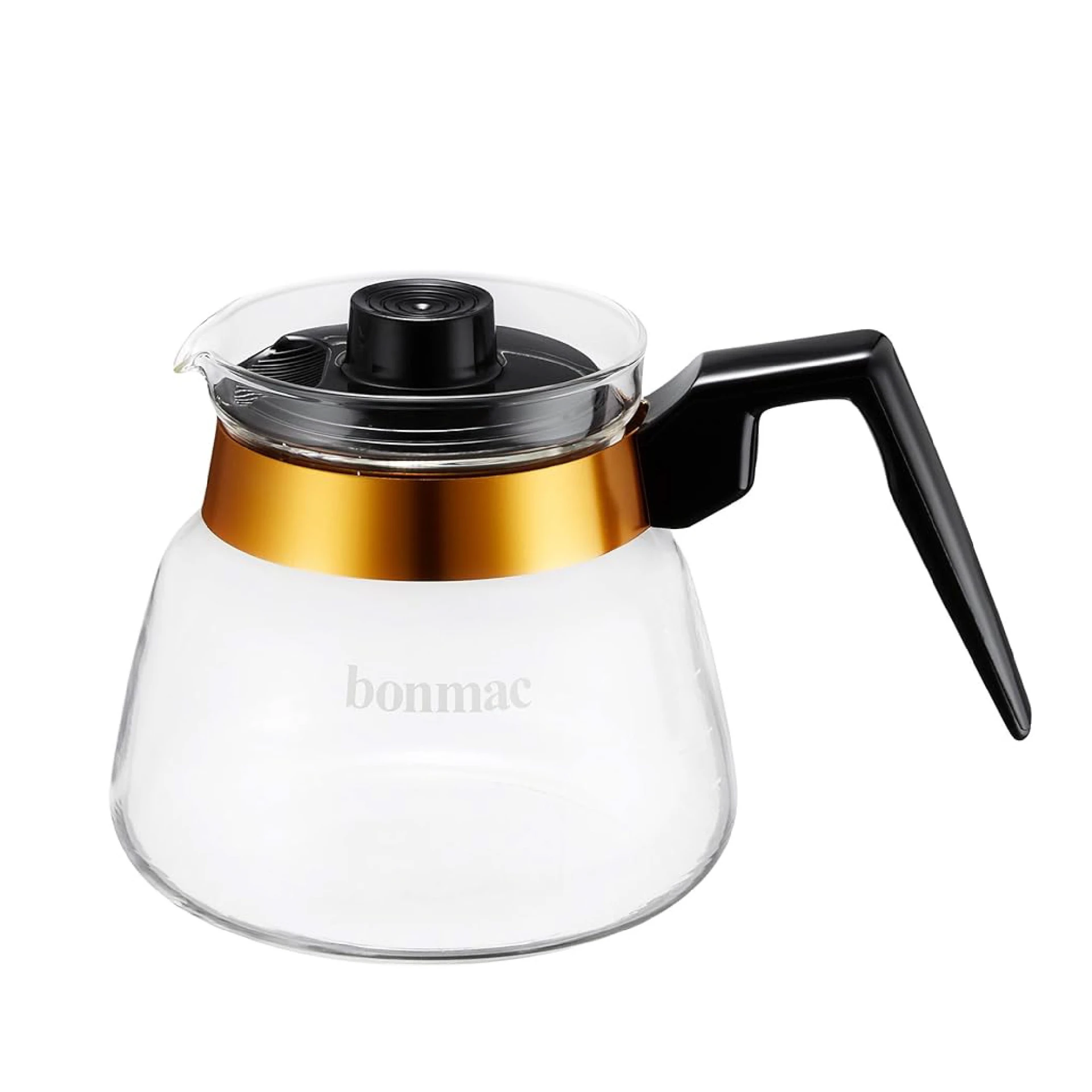Bonmac 金邊塑膠手把玻璃壺 500ml｜日本製