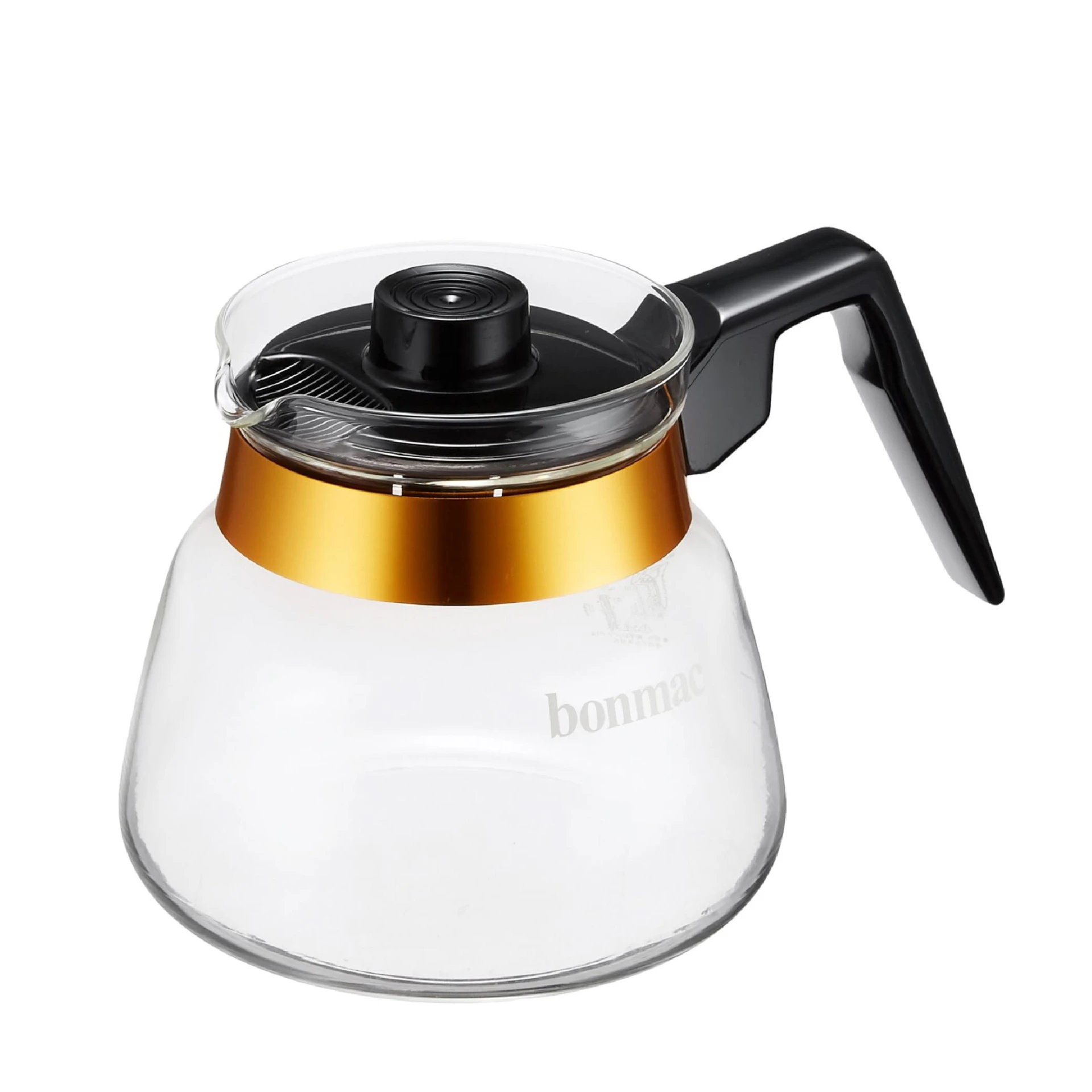 Bonmac 金邊塑膠手把玻璃壺 700ml｜日本製