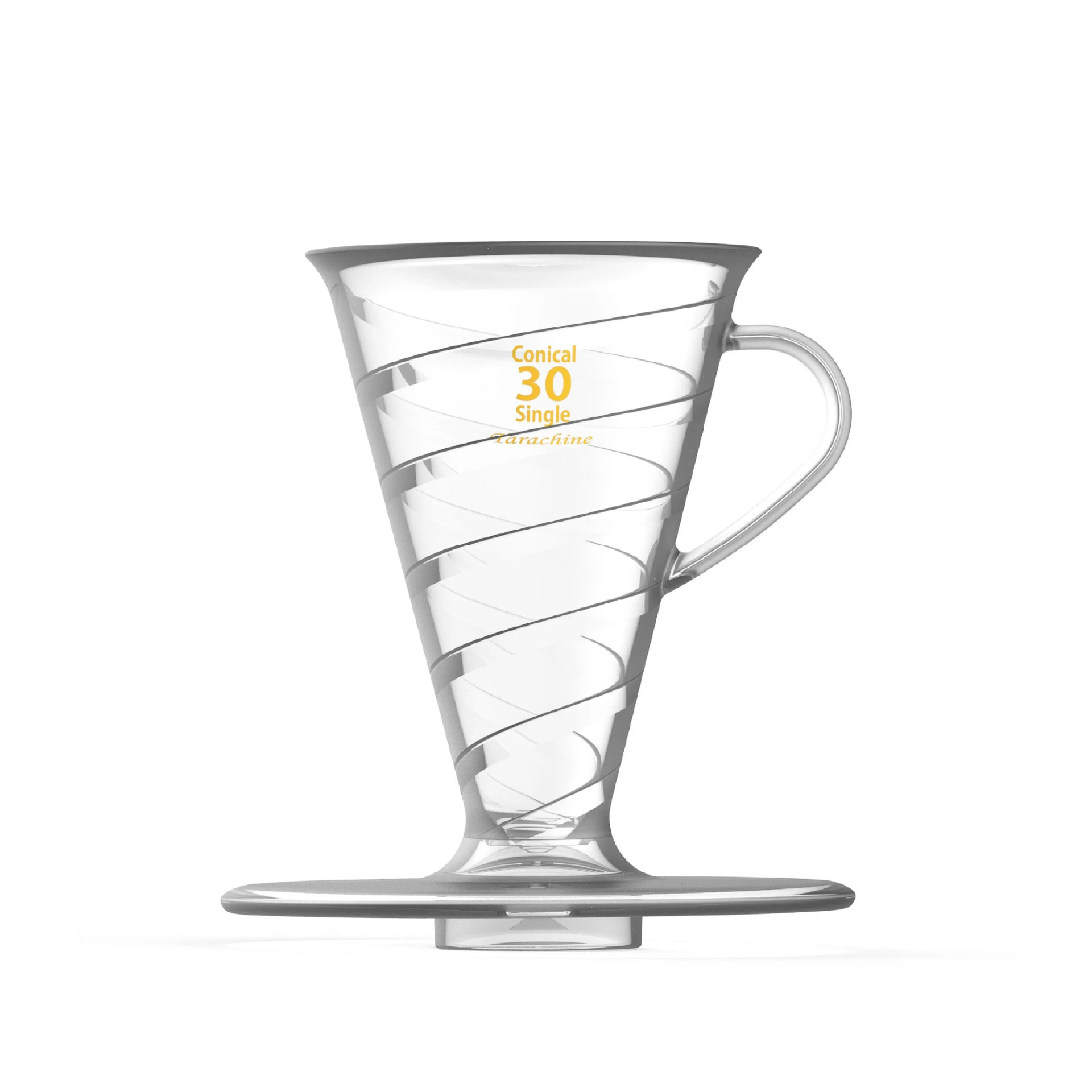 Tarachine Conical 30 甜筒濾杯｜ 透明款｜日本製