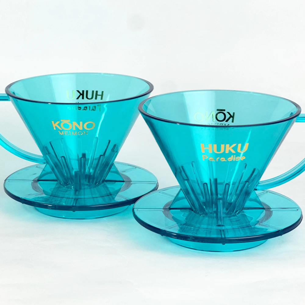 KONO 01 錐形濾杯 冰河藍 名門系列｜Huku Paradise 福庫大地 聯名款 限量燙金版 日本製