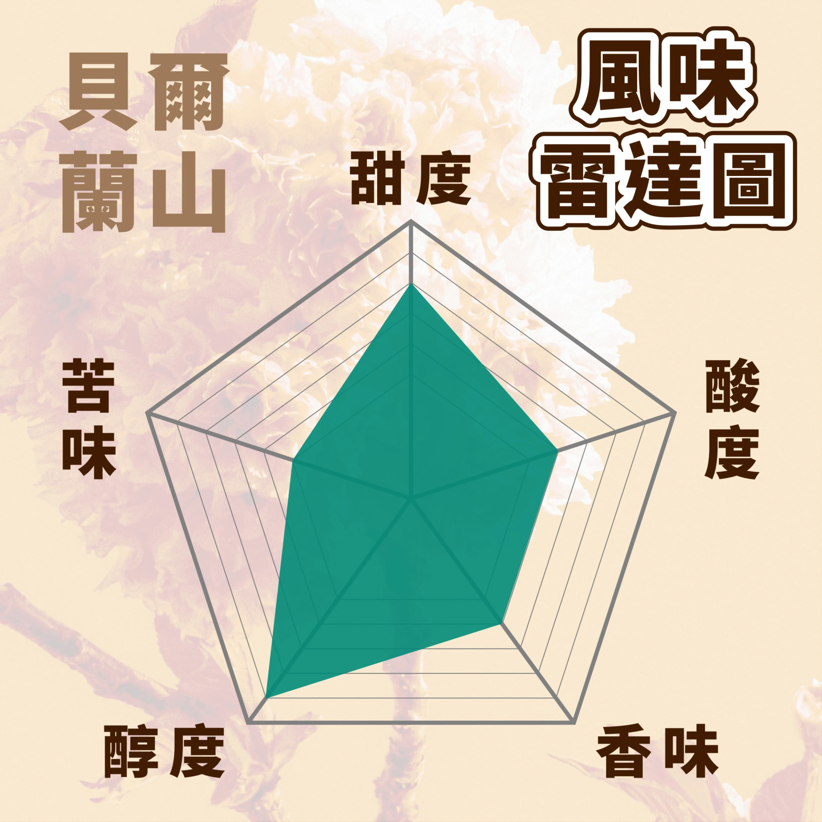 精品咖啡豆 貝爾蘭山 Premium｜中淺焙 一磅 450g