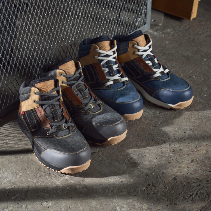 MIZUNO ALMIGHTY LS2 11M DENIM｜岡山丹寧工作鞋｜輕量防護日本專業