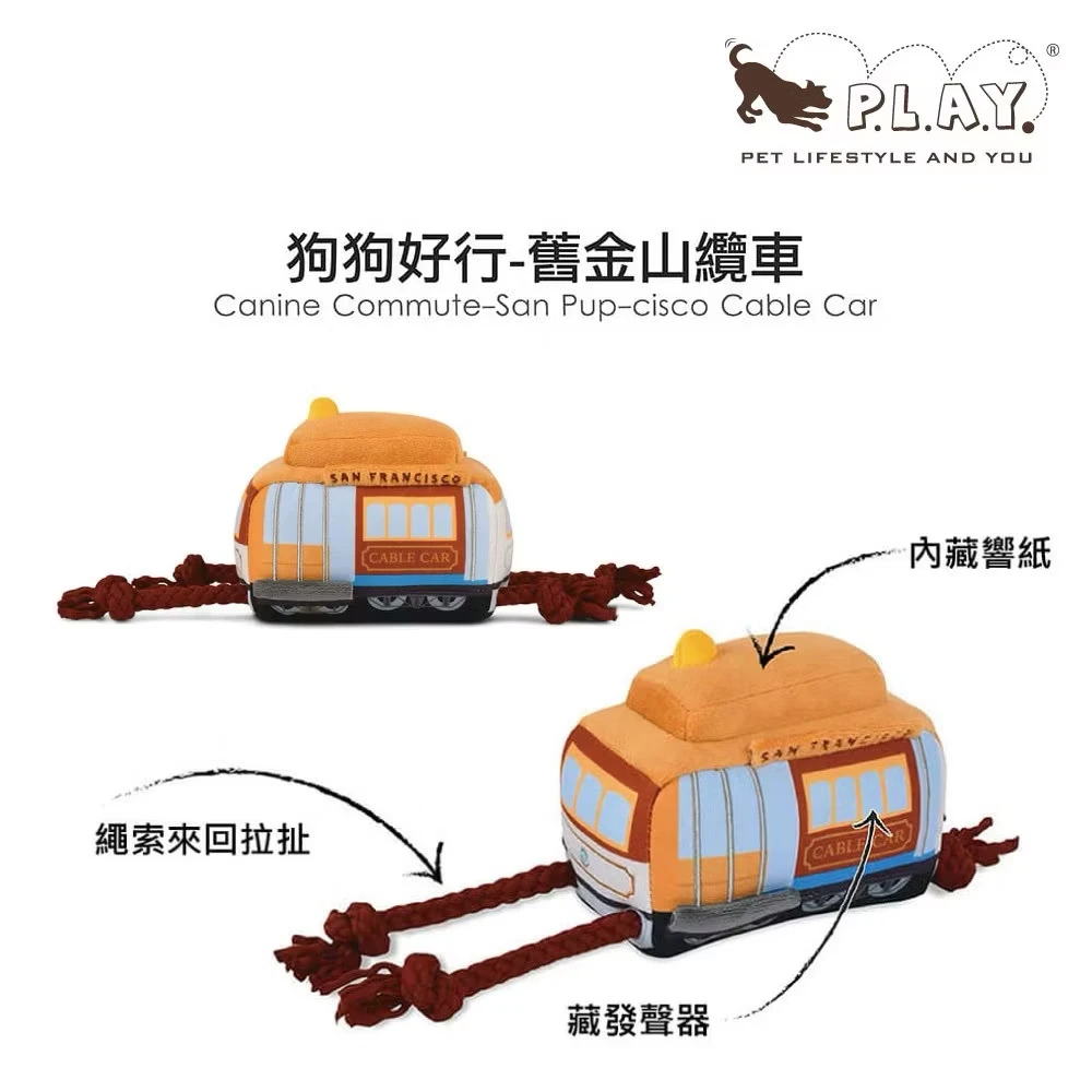 🇺🇸美國P.L.A.Y.玩具系列-舊金山纜車🚡