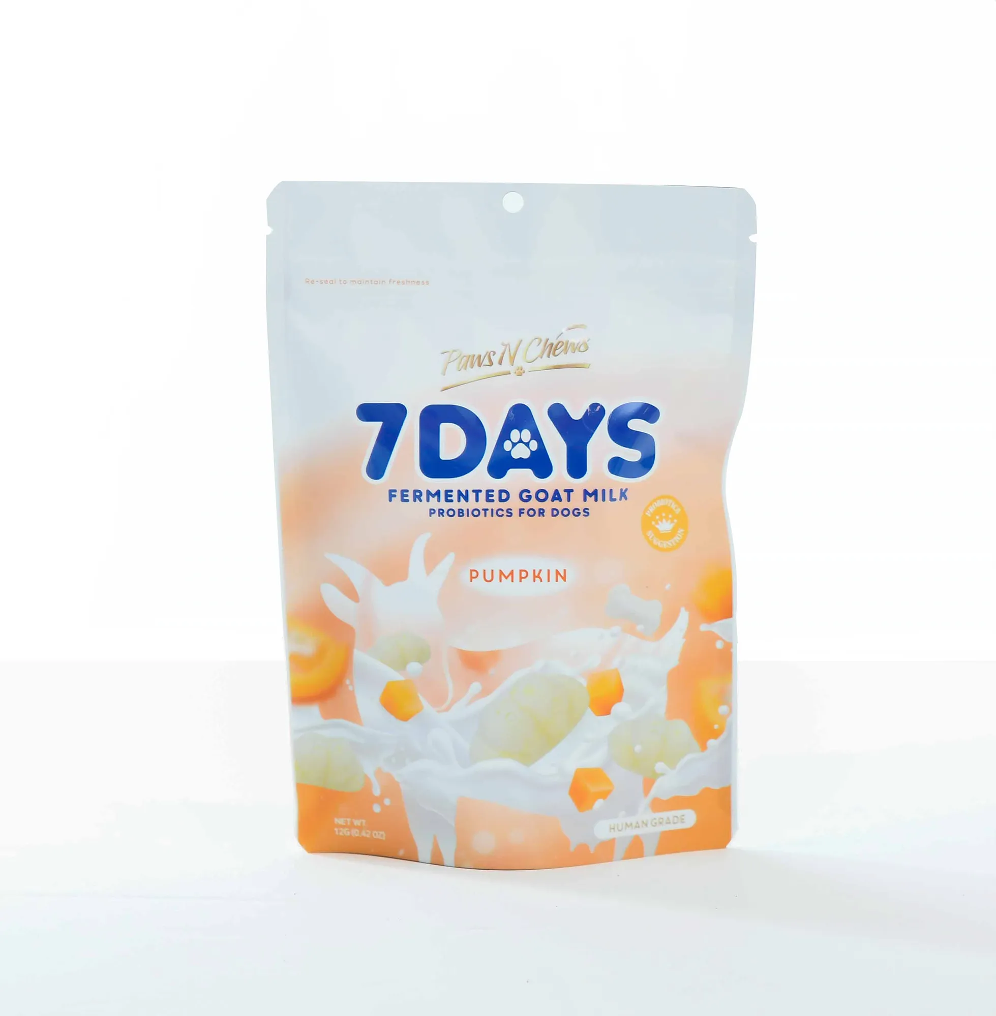 韓國-發酵山羊奶益生菌凍乾 『南瓜』7days體驗包