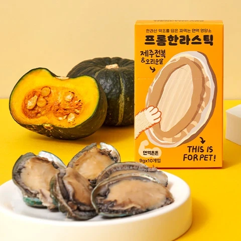 韓國濟州島鮑魚＆鴨肉口味肉泥