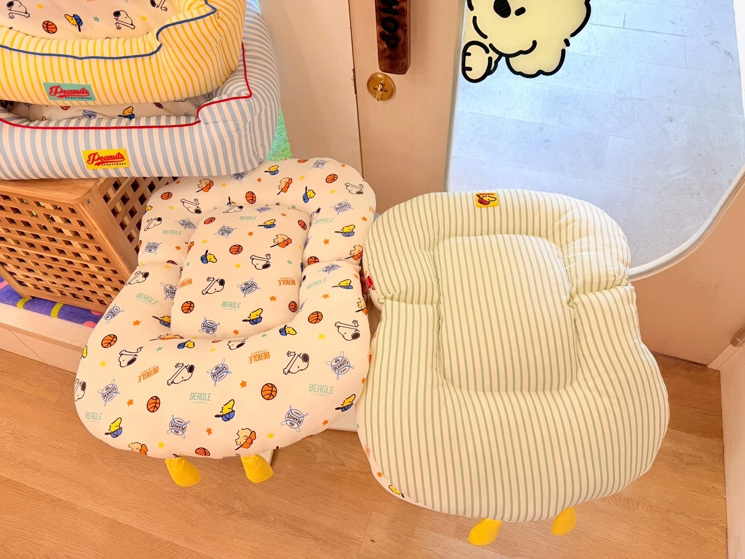 史努比棒球隊雙面涼感床