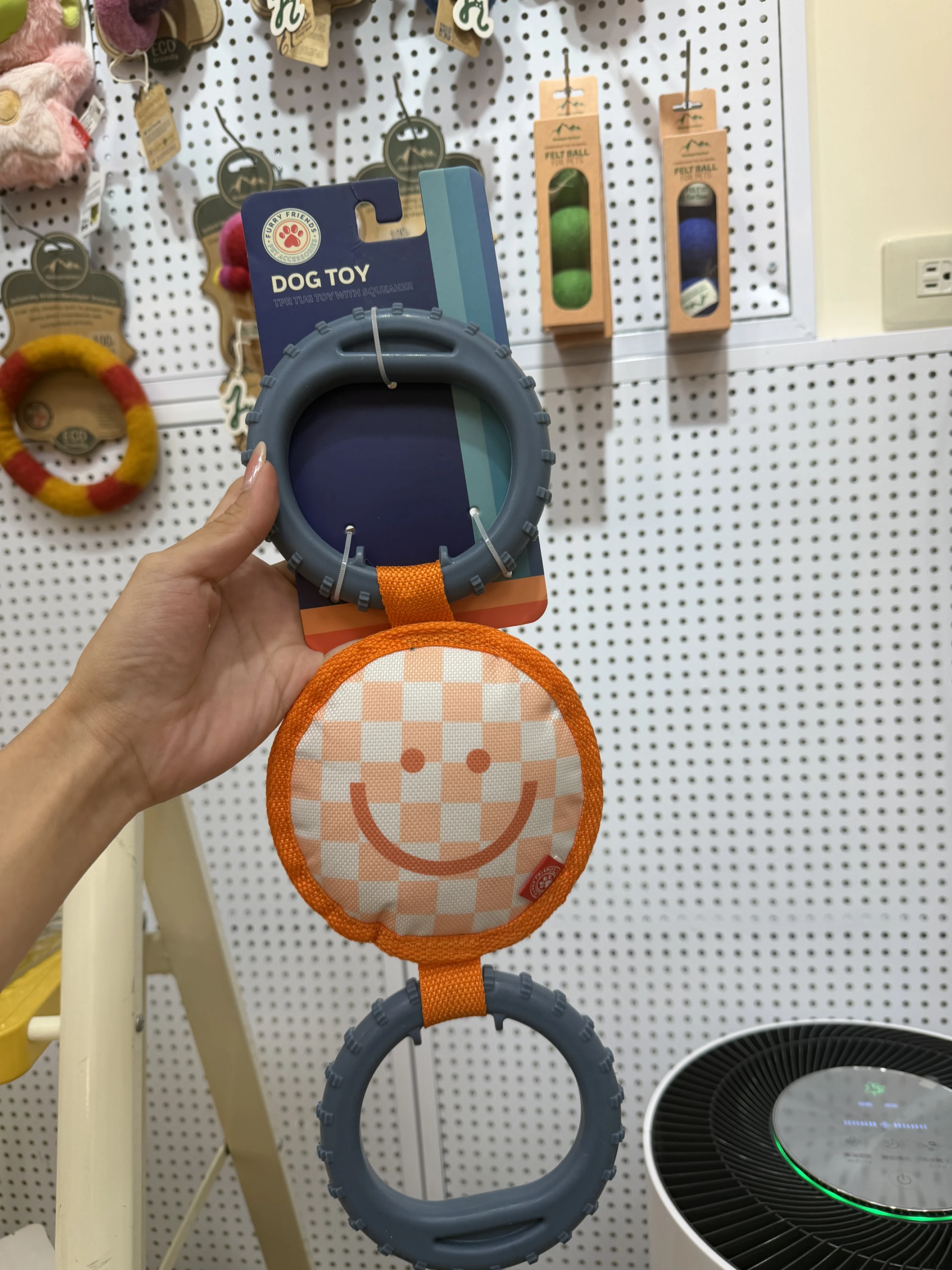 耐咬3環拔河玩具
