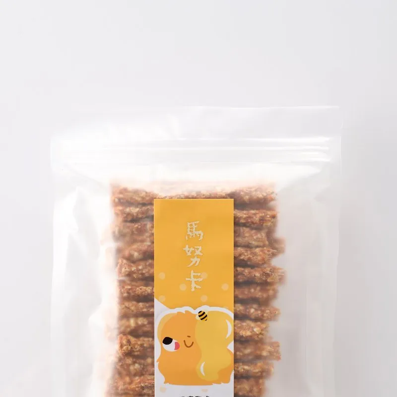 拿努私藏-蜂蜜亞麻仁雞肉脆100g