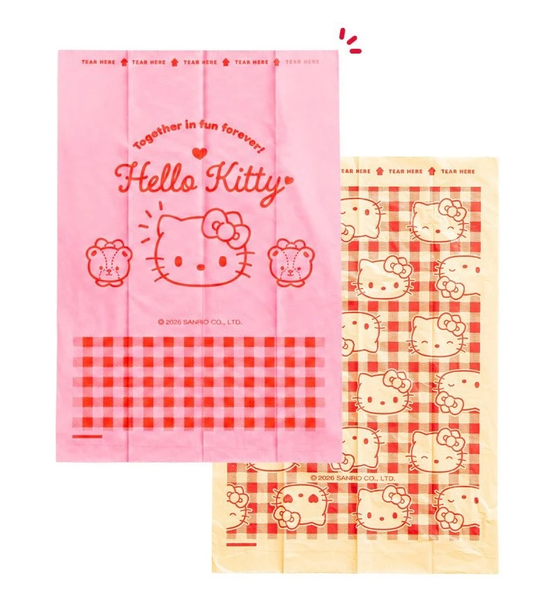 BITE ME X Hello Kitty 撿便袋盒裝