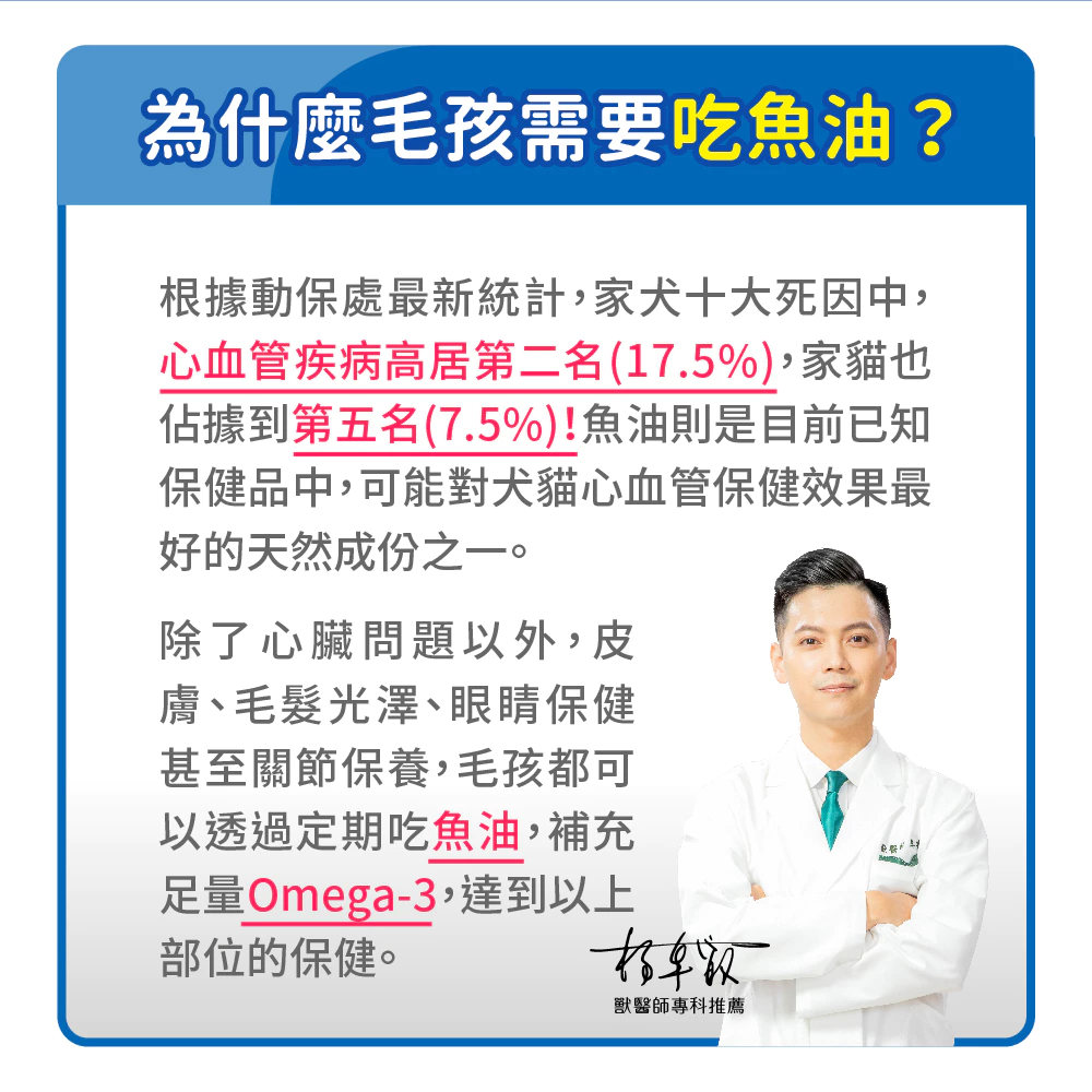 毛孩時代 95%頂級深海魚油（30入）