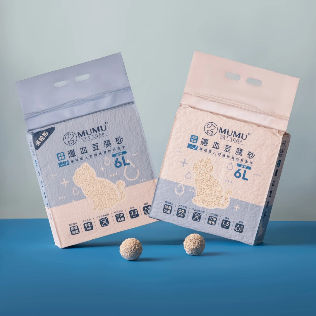 MUMU｜隱血豆腐砂【米粒破碎型】