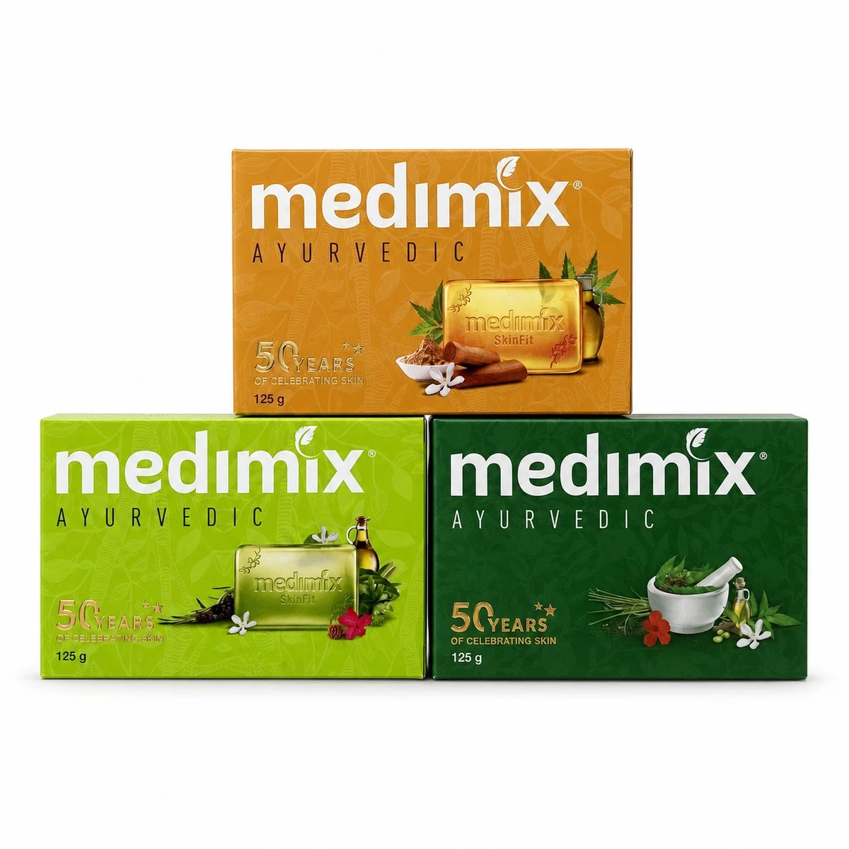 【印度 MEDIMIX 美姬仕】草本香皂 125g