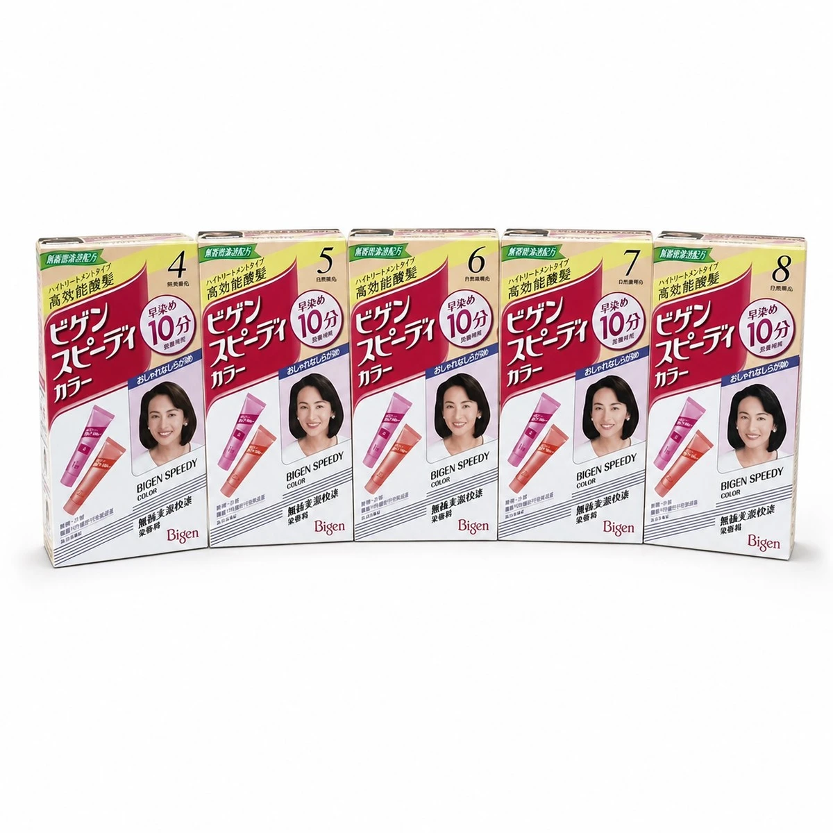 【日本 hoyu Bigen】麗絲美源快速染髮霜 80g