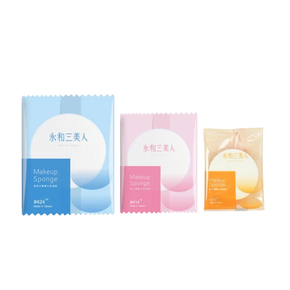 【永和三美人 BEAUTY THREE】化妝海綿 單入