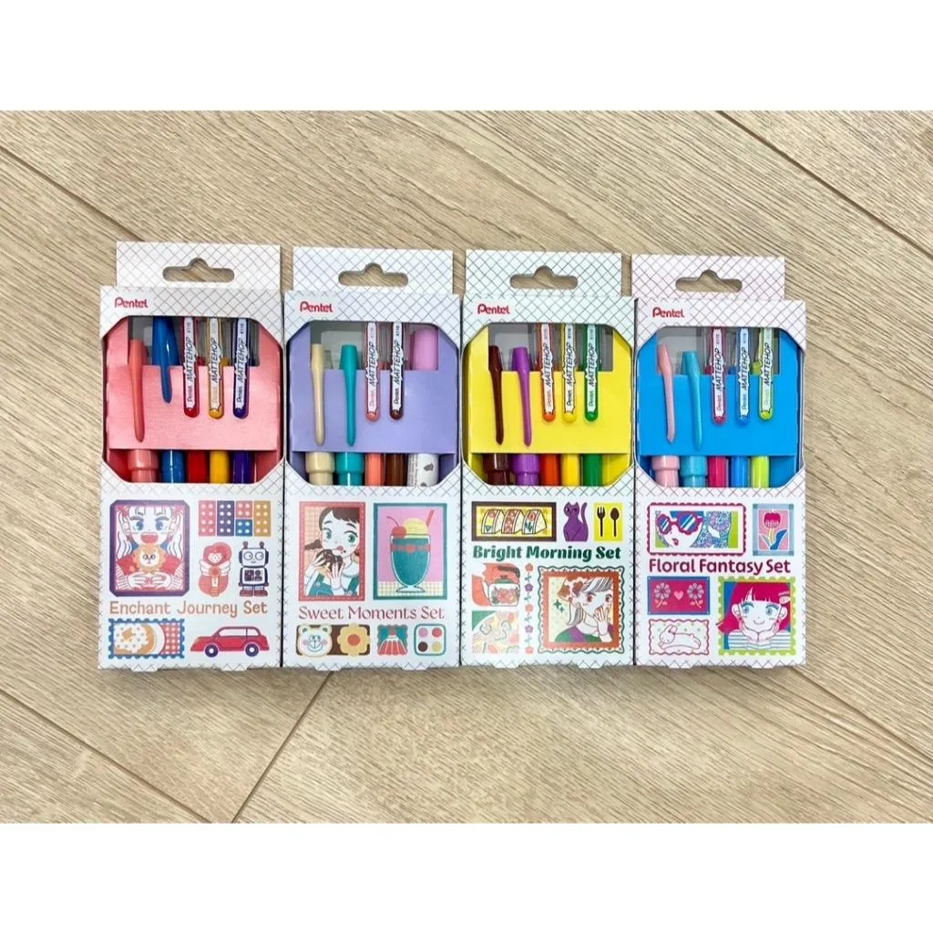 Pentel｜MATTEHOP x 筆特殊組合
