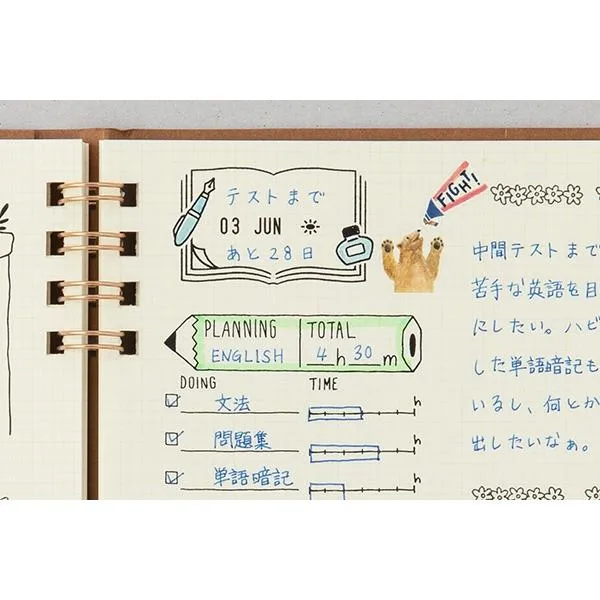 MIDORI｜旋轉日期印章