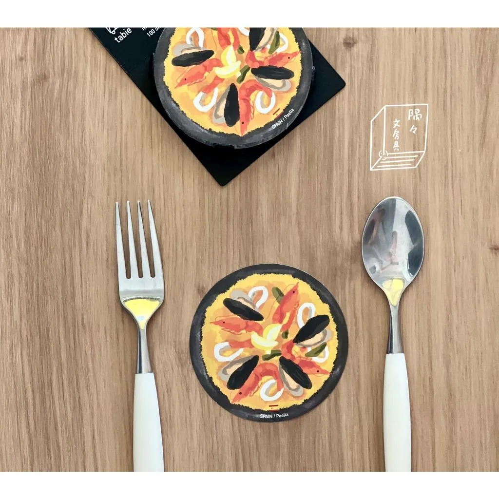 マルモ｜ 開動啦！世界美食料理便條紙
