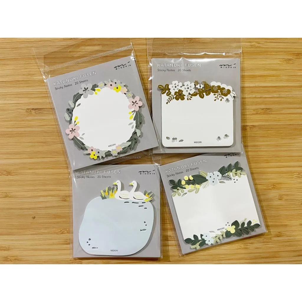 MIDORI | KATANUKI Sticky Notes 縷刻便利貼