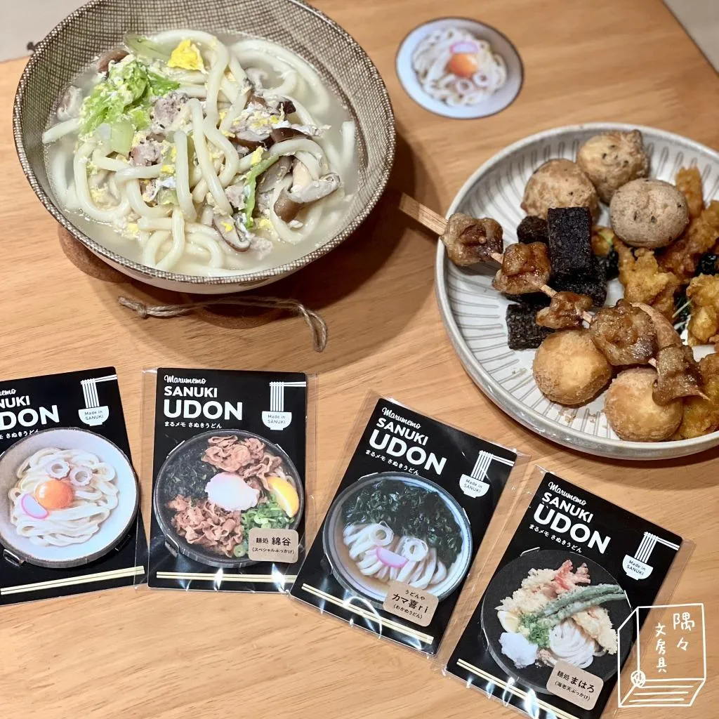 マルモ｜香川名店趣味烏龍麵便條紙