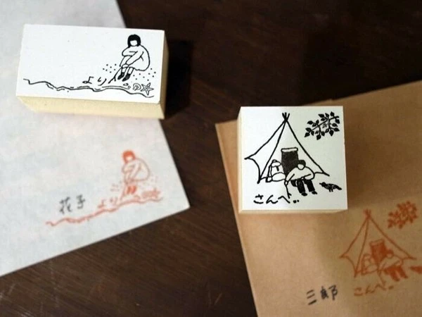 36 sublo｜羅久井ハナ收件者寄件者印章