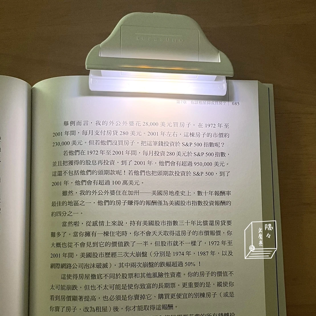 Sun-star｜terasuno附燈書夾