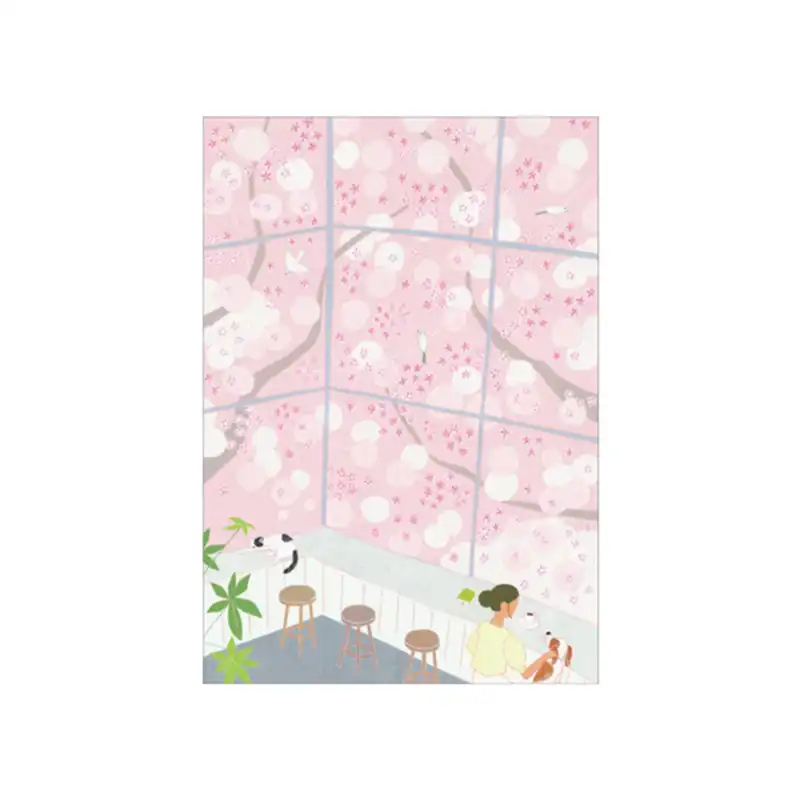 Mimo Hirai 平井美茂｜春季櫻花季明信片