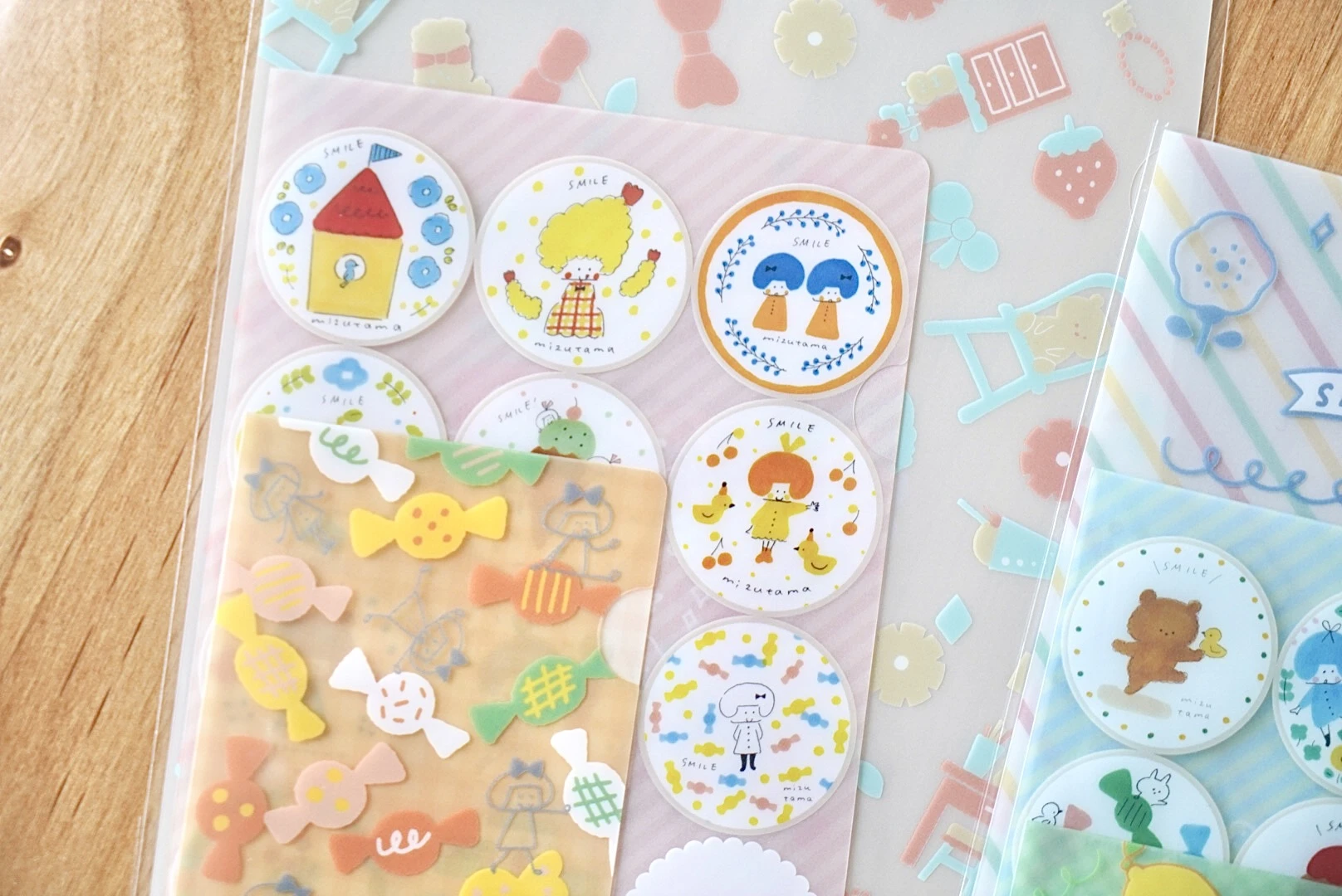 Sun-star｜mizutama資料夾三入組