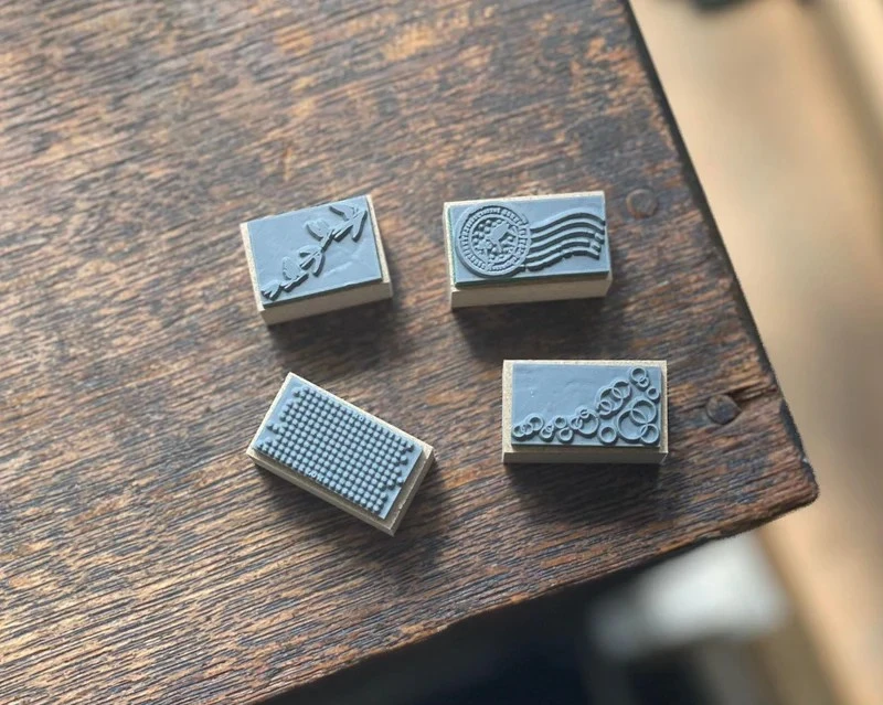 大枝活版室｜簡約圖樣系列印章
