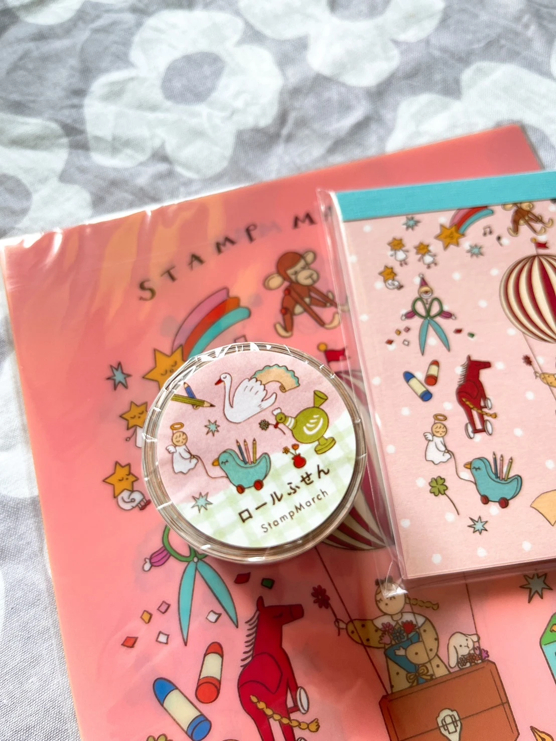 Stamp marche｜五週年紀念捲式便條貼