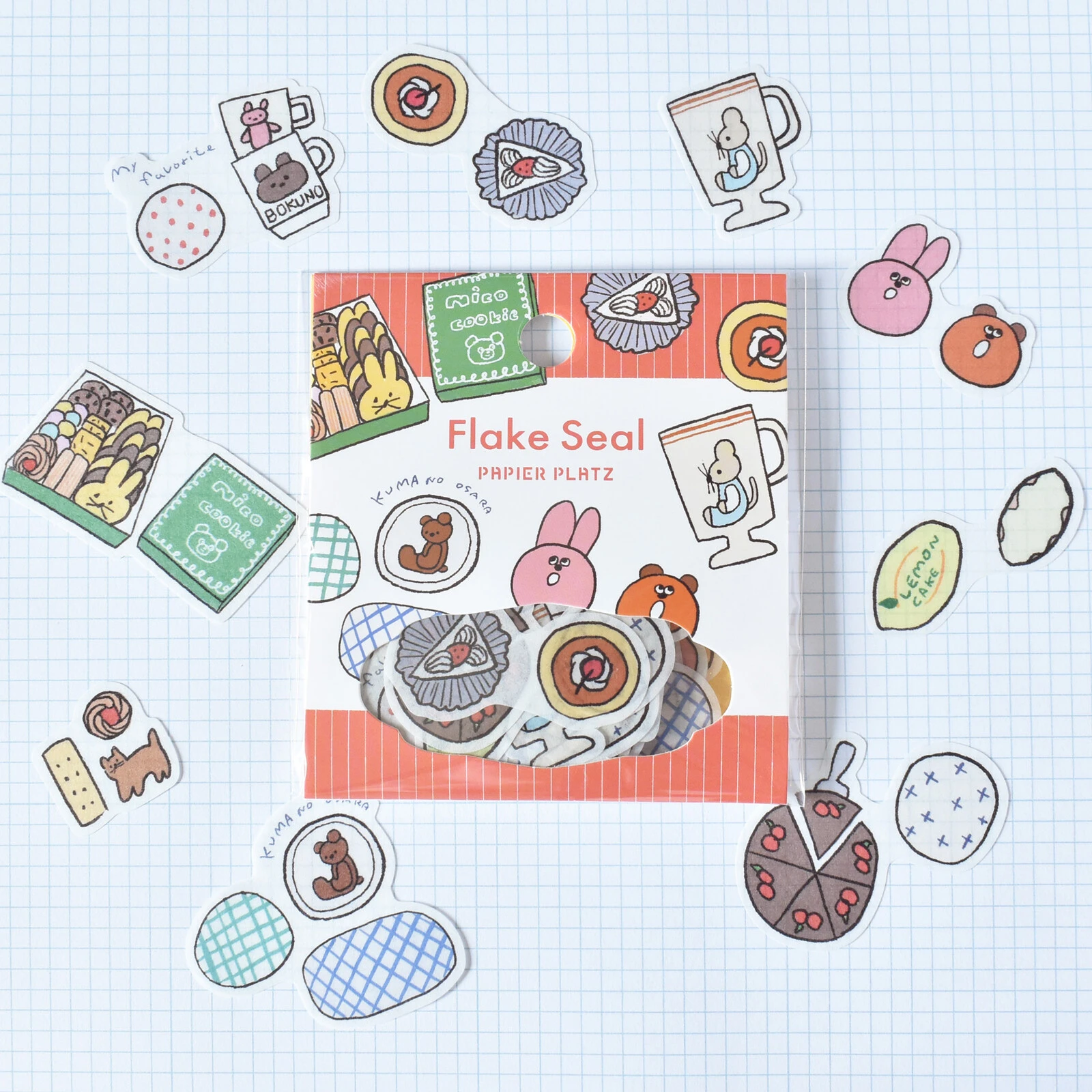 Papier Platz｜Nico Recipe片狀貼紙