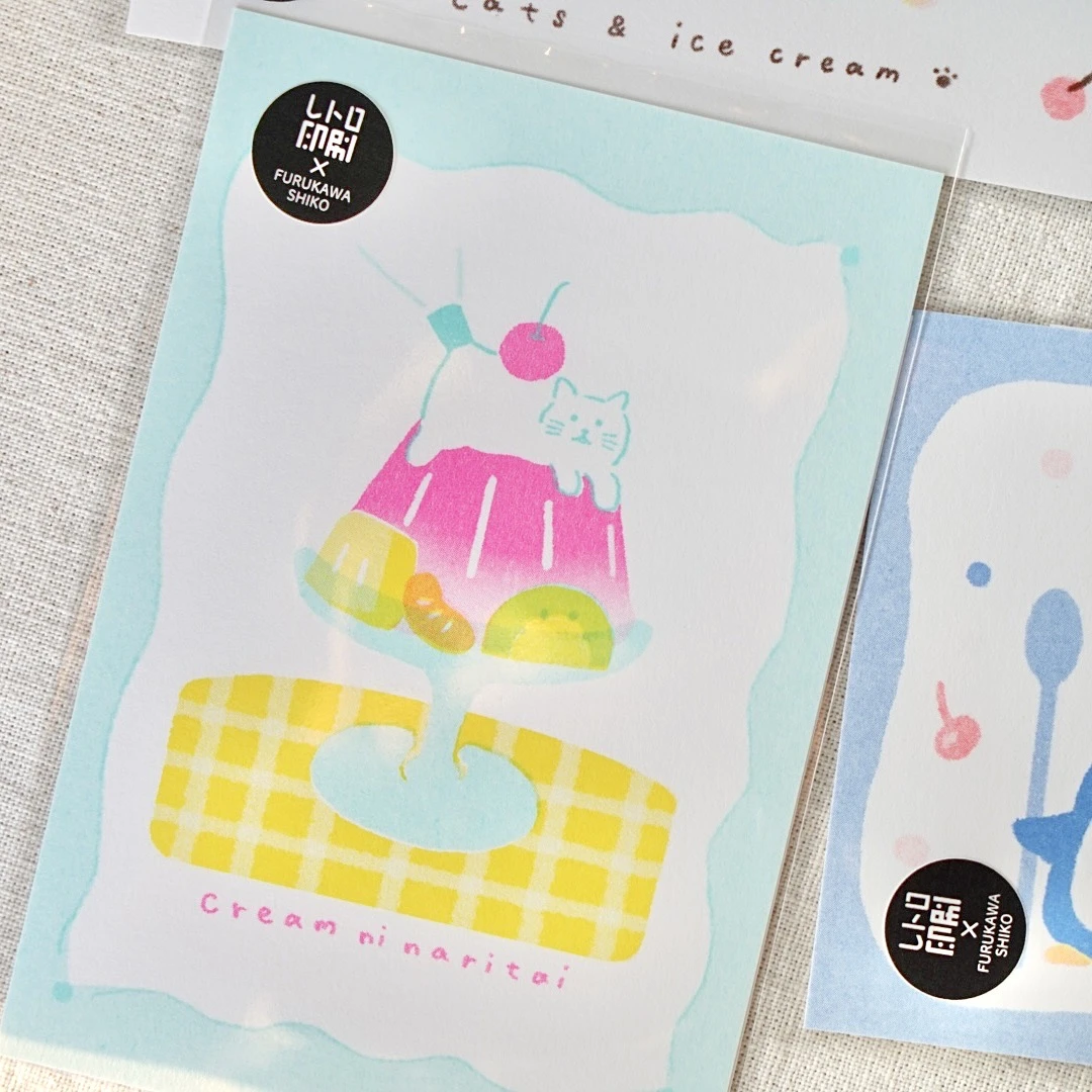 古川紙工｜JAM孔版印刷明信片(夏季)