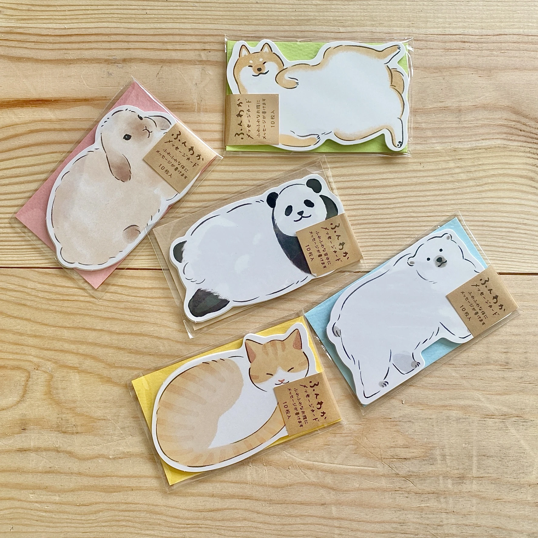 NB社｜動物割型小卡