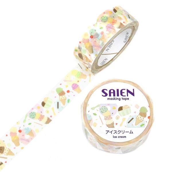 SAIEN｜食物水果紙膠帶