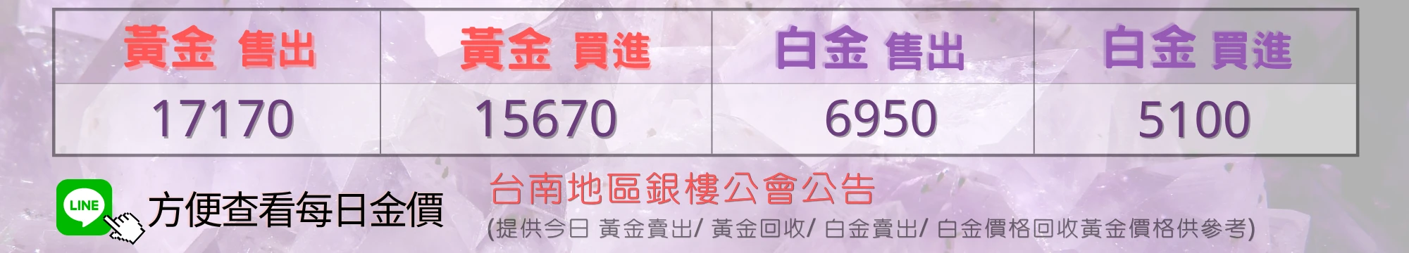 每日金價|黃金價格|黃金售出|白金價格|白金售出