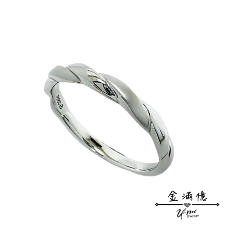 無可救藥的浪漫-白金對戒|鑽石戒指-金滿億銀樓