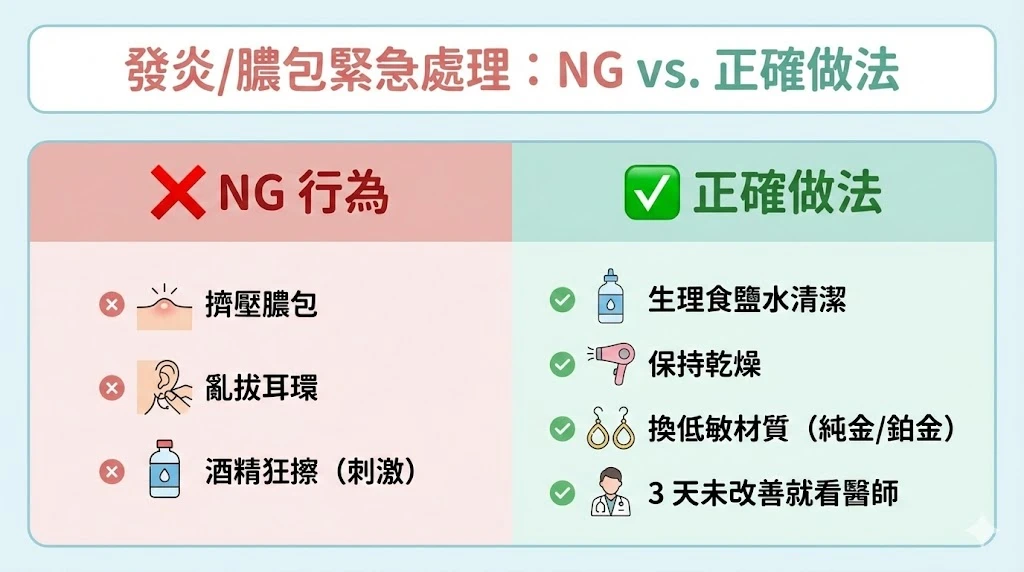 耳洞發炎