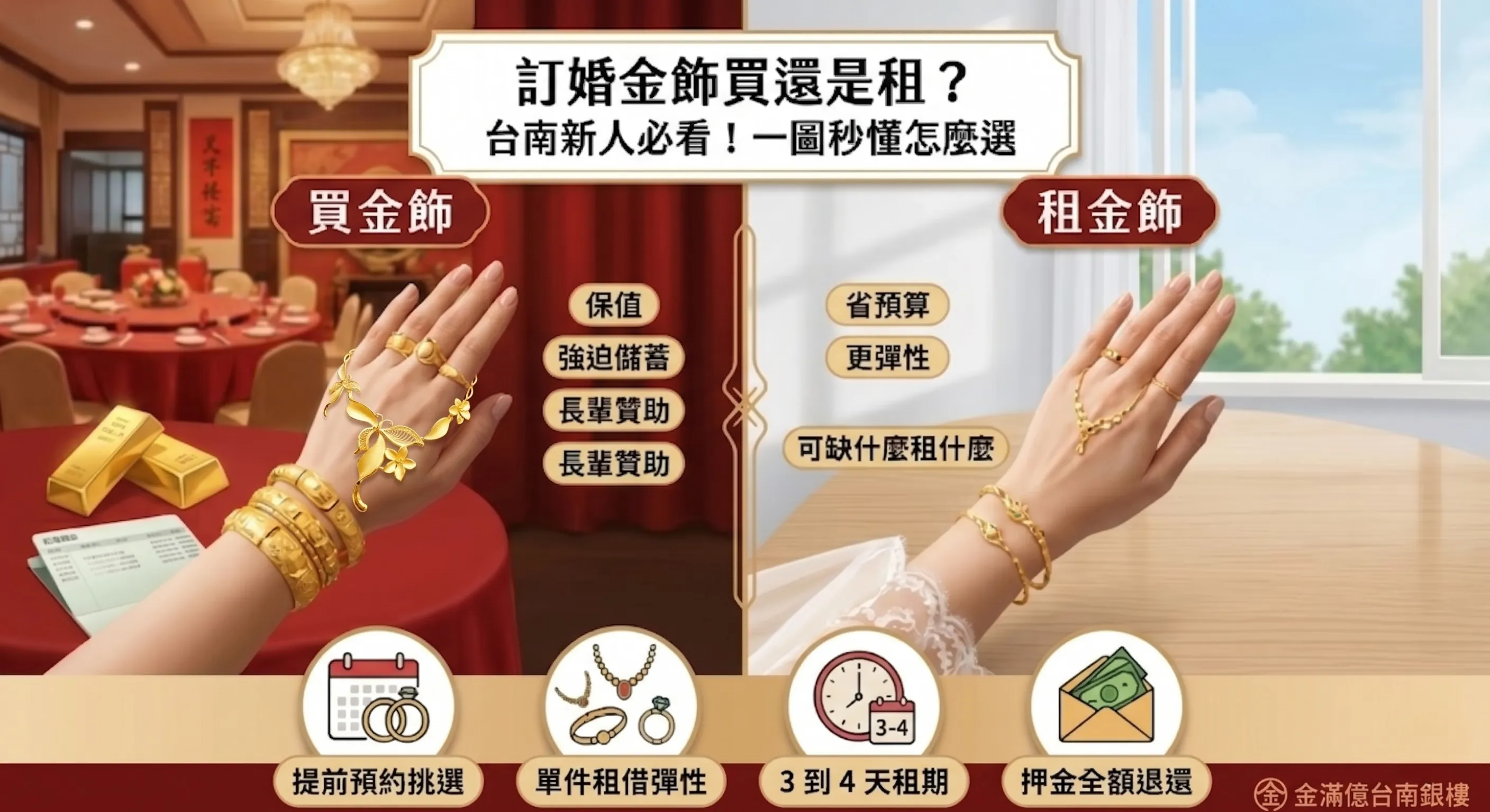 訂婚金飾租借
