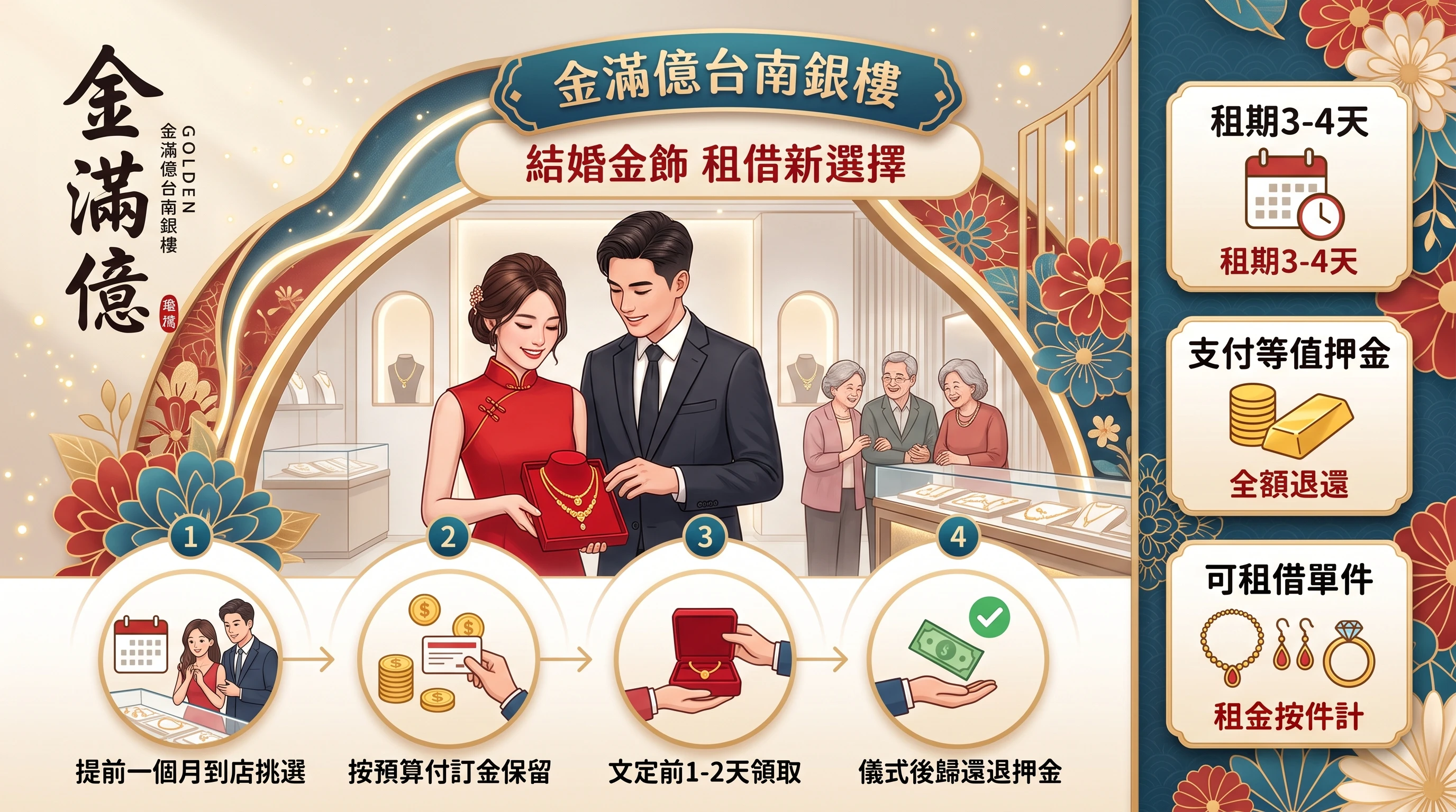 結婚金飾租借