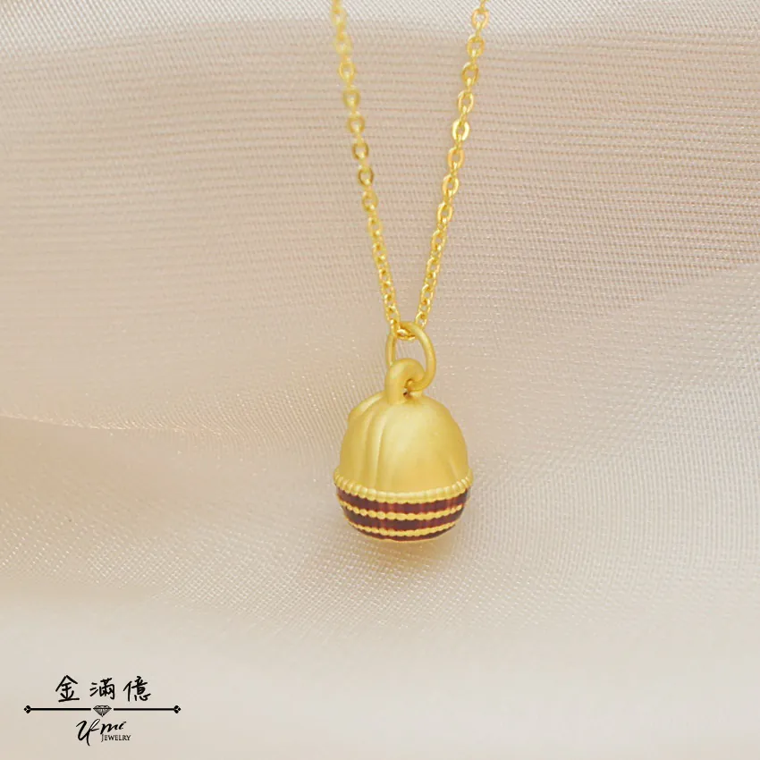 巧克力-黃金墜子- 黃金項鍊_02