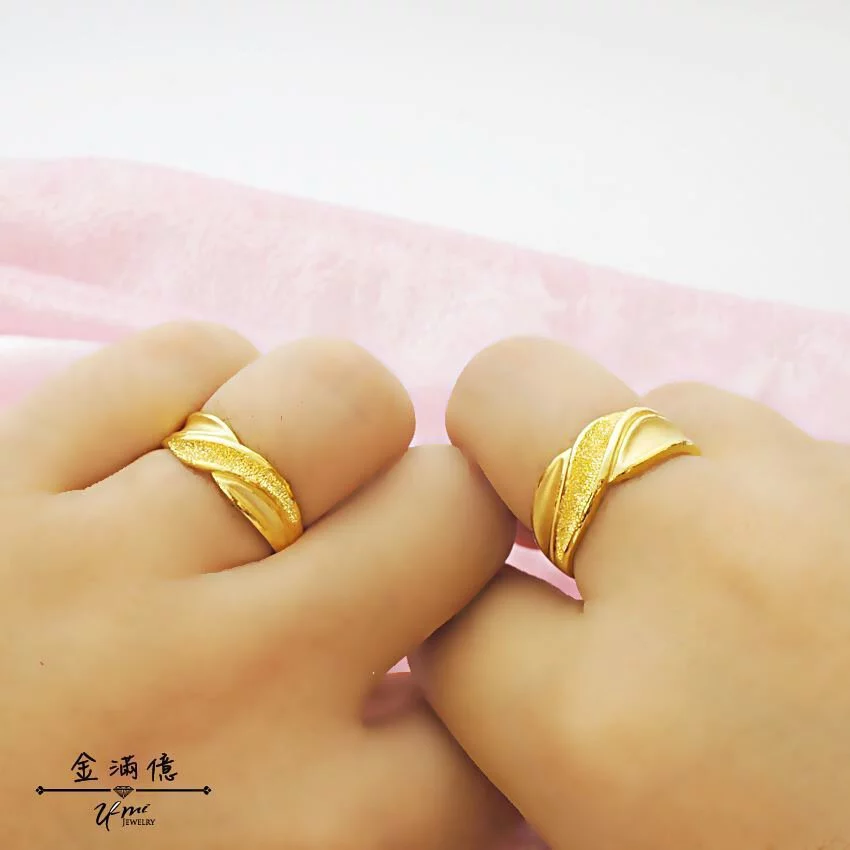 黃金戒指-相願-黃金對戒_03