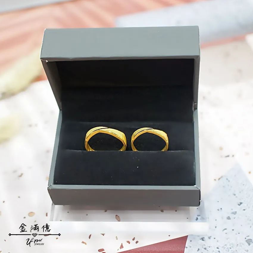 黃金戒指-直流電-黃金對戒_02