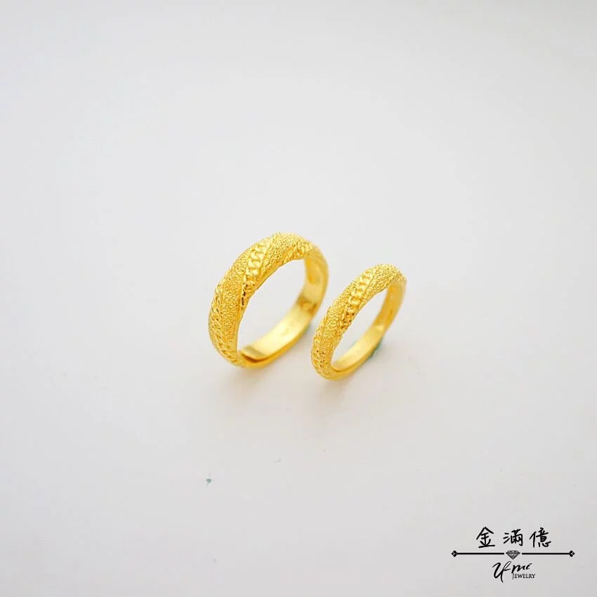 閃亮羅曼史-黃金對戒｜黃金戒指