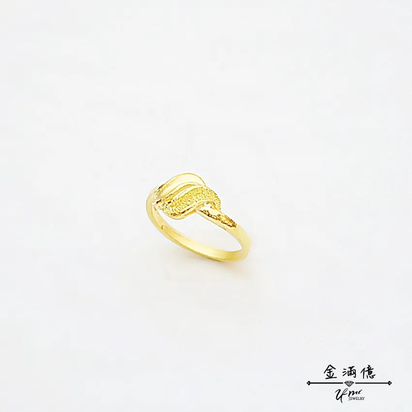 流星劃過-黃金戒指｜女生金戒指|金滿億台南銀樓_01