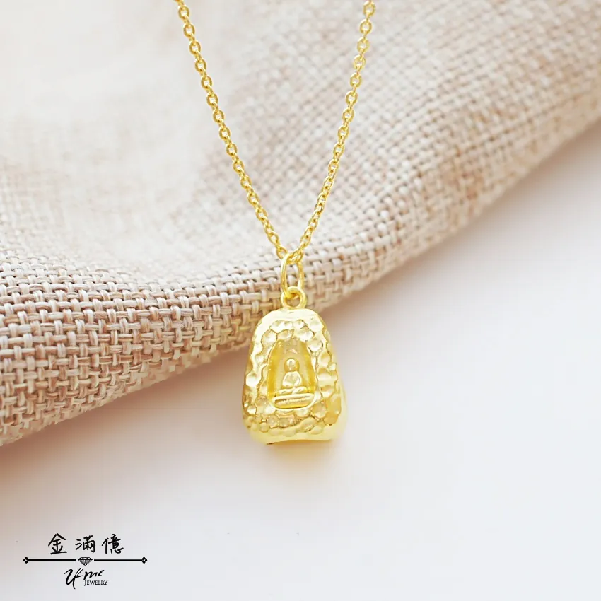 四面佛神像-黃金墜子- 黃金項鍊_03