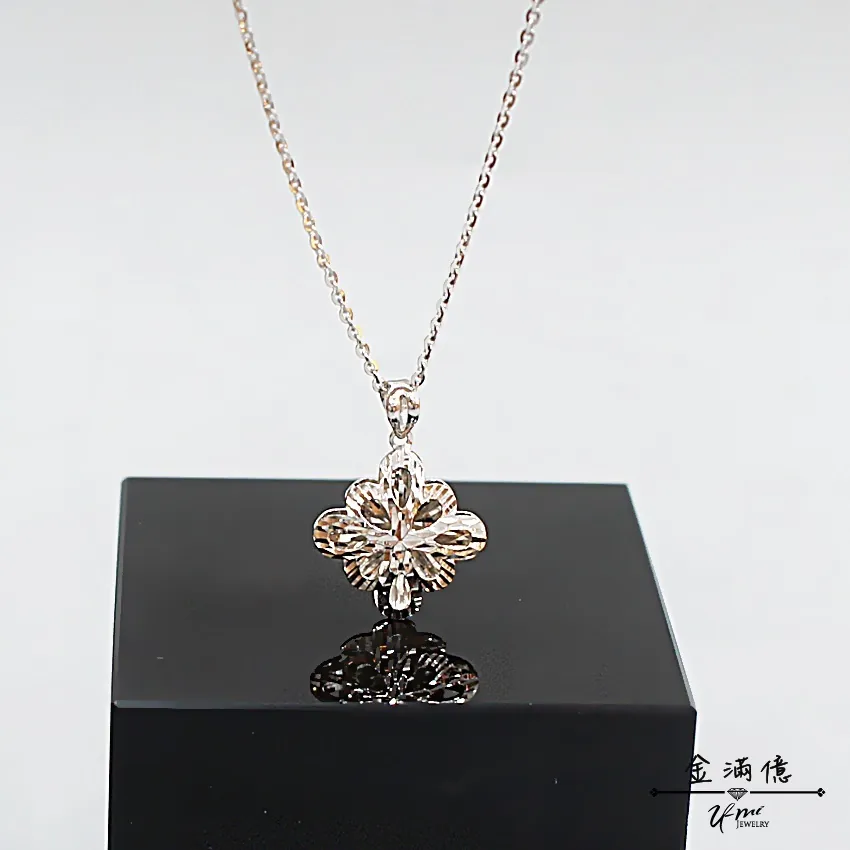 華麗的窗花-白金墜子-女生白金項鍊_01