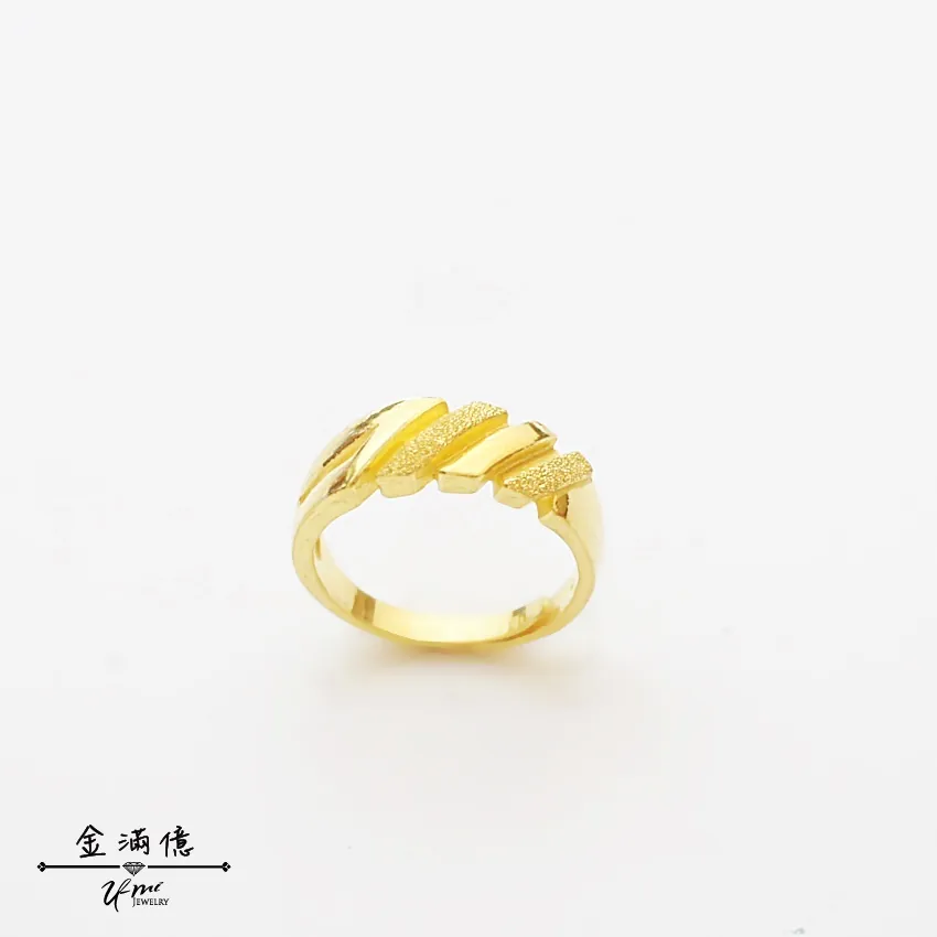 黃金戒指-跳耀式思考-黃金男生戒指_01