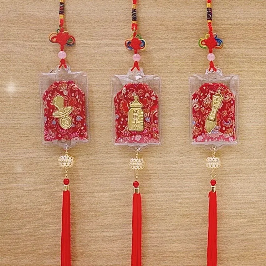 黃金彌月滿月禮物-黃金香火袋- 平安符_04